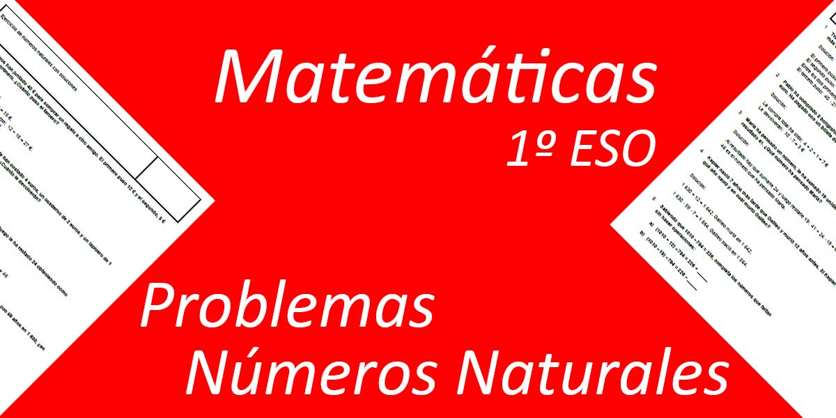 Problemas Números Naturales