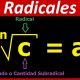 Número radicales