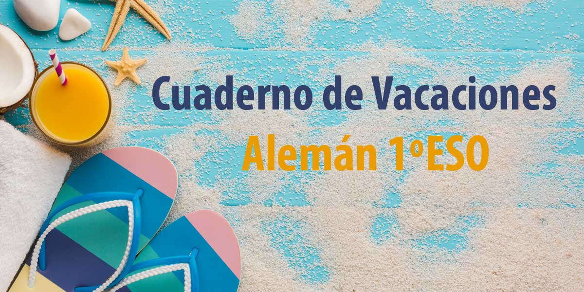 cuaderno de vacaciones para imprimir de Alemán 1 ESO