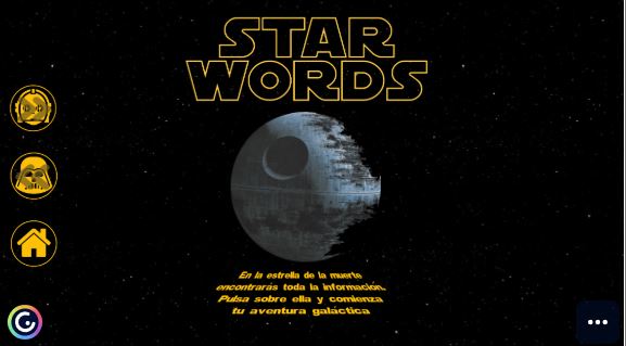 Recurso interactivo Practica ortografía con STAR WORDS