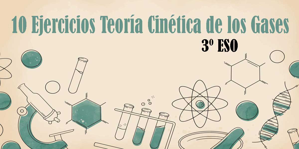 10 Ejercicios para repasar la teoría Cinética de los gases 3 ESO