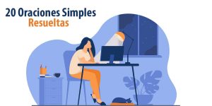 20 Oraciones simples resueltas para descargar 2 ESO